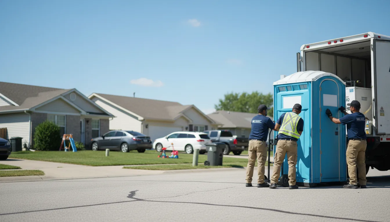 Standard Porta Potty Rentals in Raymore, MO near me